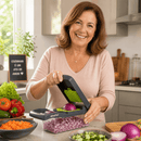 UltraChef™ – Cortador e Fatiador Multifuncional 16 em 1.